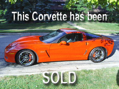 2008 Z-06 Corvette coupe for sale
