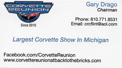 Corvette Reunion - Largest Corvette Show in Michigan!